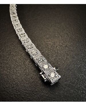 Bracciale  Tennis  con   Diamanti  