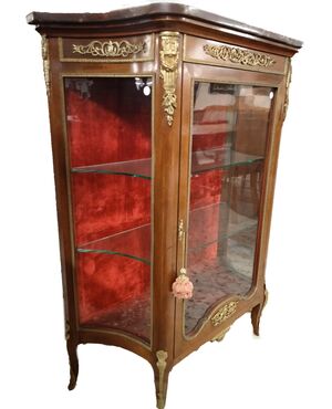 Vetrinetta francese Parigina del 1800 stile Transizione