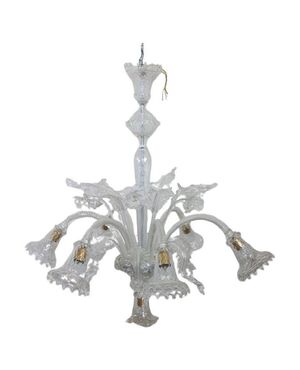 Lampadario in vetro di murano anni '80 circa PREZZO TRATTABILE