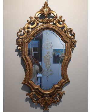Venetian mirror from the mid-18th century     