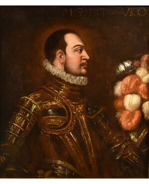 Ritratto di cavaliere in armatura, Scuola Veneta degli inizi del XVII secolo