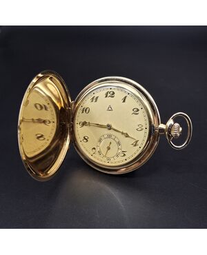 Orologio da tasca savonette Alpina, 1930 circa. 