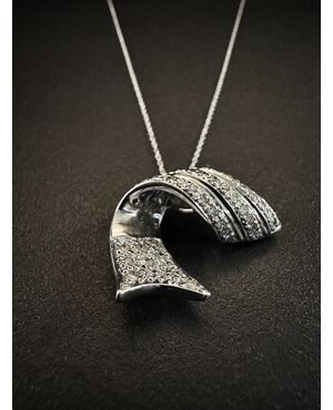 Pendente  con  Diamanti   1 ct.
