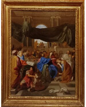Il Convito dal Fariseo, ambito di Charles Le Brun