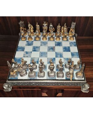 Scacchiera Chess Store. Egizi contro impero romano (battaglia di Azio). 