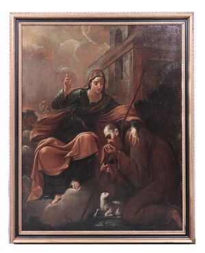 Dipinto Antico S.Francesco di Paola, '600
