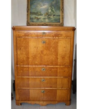 Secretaire Biedermeier H 145 - 108 x 48