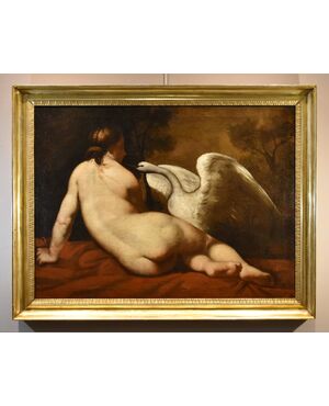 Leda e il cigno, Pittore francese del XVIII secolo