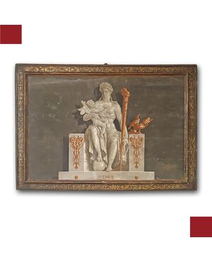 PAPIER PEINT NEOCLASSICO CON VENERE SECONDA META’ XVIII SECOLO 