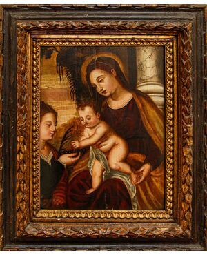 Polidoro de’ Renzi, detto Polidoro da Lanciano (Lanciano, 1515 circa – Venezia, 1565), Sposalizio mistico di Santa Caterina