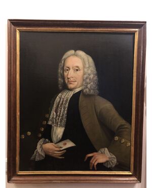 Ritratto di un gentiluomo dell '700