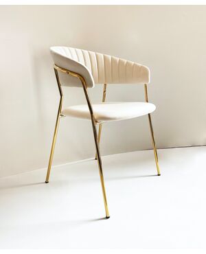 Sedia in velluto - Contemporanea
