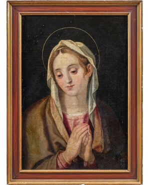 Maestro umbro-romano (XVI-XVII sec.) - Madonna orante.