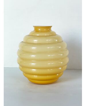 Vaso in vetro di Murano - stile Venini