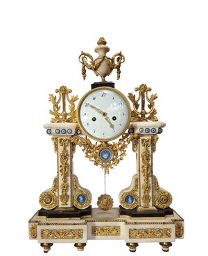 Orologio da portico francese di epoca Luigi XVI