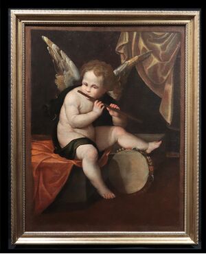 Francesco Vecellio (1475-1560 ) - Angelo Musicante