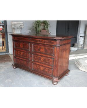 Cassettone con scarabattolo, Toscana, fine '600