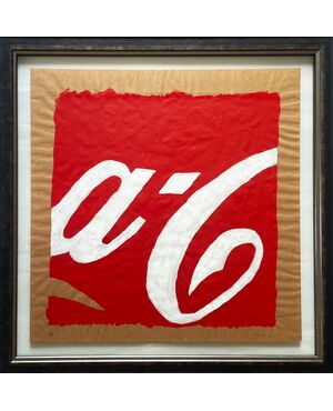 Coca-Cola (a-C) - Mario Schifano (1934-1998)