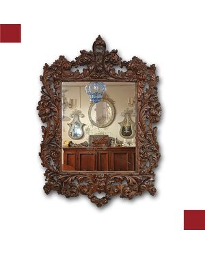 SPECCHIERA LUIGI XIV IN NOCE FINE DEL XVII SECOLO