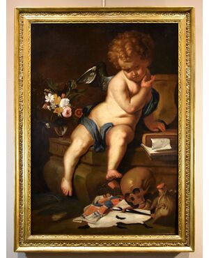 Vanitas (Allegoria della Giovinezza), Erasmus Quellinus II (Anversa 1607 - 1672)