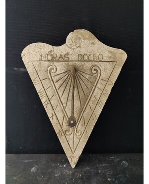 Meravigliosa meridiana in marmo - 60 x 43 cm