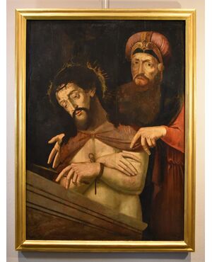 Ecce Homo con Ponzio Pilato, Cerchia di Michael Coxie (Malines, 1499 – Malines, 1592)