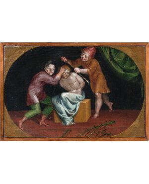 Pittore italiano (XVI sec.) - Cristo deriso.