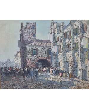 Luigi Pagan – “Chioggia e la Calle d’Oro”, 19386