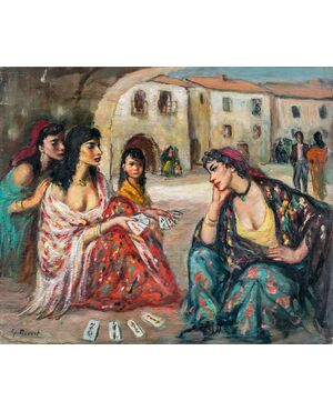 Georgette Nivert (French, 1900 c.) - Le spagnole.