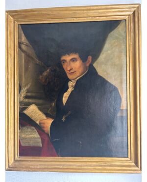Ritratto di gentiluomo dell'800