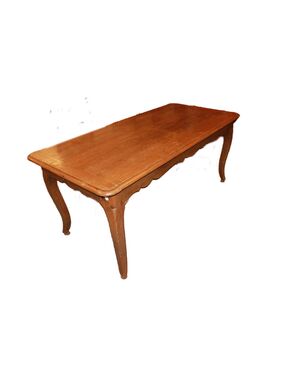 Tavolo francese stile Provenzale di fine 1800 in legno di rovere