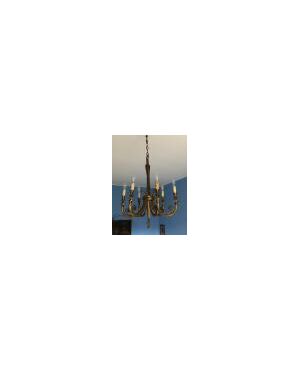 Lampadario dorato