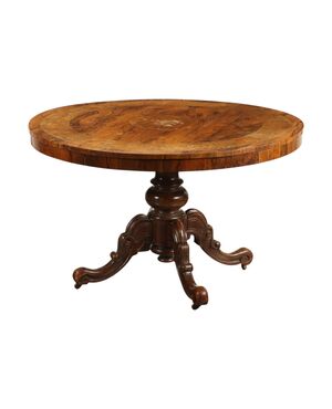Tavolo Vittoriano Inghilterra Fine XIX Secolo