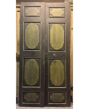 PTL701 - Porta in legno laccato, epoca '700, misure cm L 104 x H 213