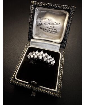 Anello - fedina  con  Diamanti  1.10 ct.