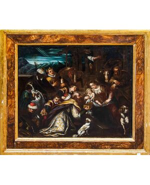 XVII secolo, Scuola Veneta, Adorazione dei magi
