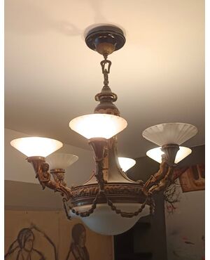 lampadario anni 20