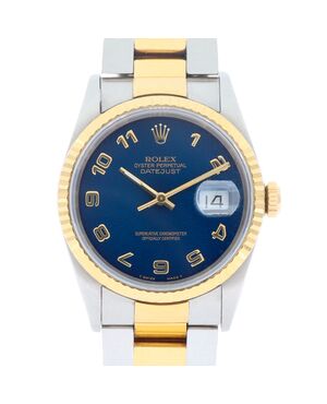 Rolex datejust oro acciaio 