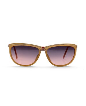 DIOR Occhiali da Sole Vintage in Acetato Col. Arancione