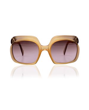 DIOR Occhiali da Sole Vintage in Acetato Col. Arancione