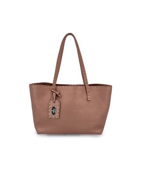 FENDI Borsa a Mano in Tela Col. Rosa S