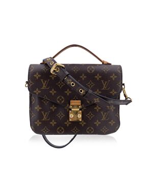 LOUIS VUITTON Borsa a Tracolla in Tela Col. Marrone Metis M