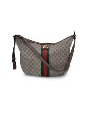 GUCCI Borsa a Tracolla in Tela Col. Beige Ophidia GG Supreme M