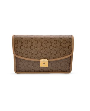 CELINE Pochette Vintage in Tela Col. Beige Classic S