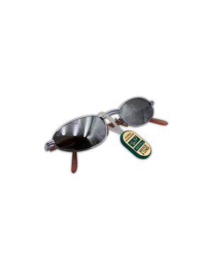 RAY-BAN Occhiali da Sole Vintage in Metallo Col. Argento Oval