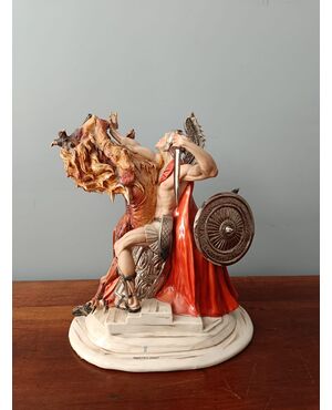 Scultura Spartacus di Tiziano Galli