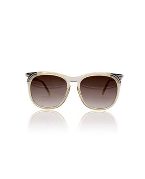 Occhiali da Sole Vintage in Acetato Col. Beige