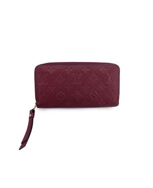 LOUIS VUITTON Portafoglio in Pelle Col. Viola Zippy M