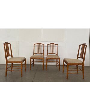 N. 4 sedie Giorgetti, anni '70/80