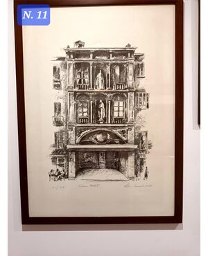 DISEGNO ARCHITETTURA  DI SILVIO CONSADORI 